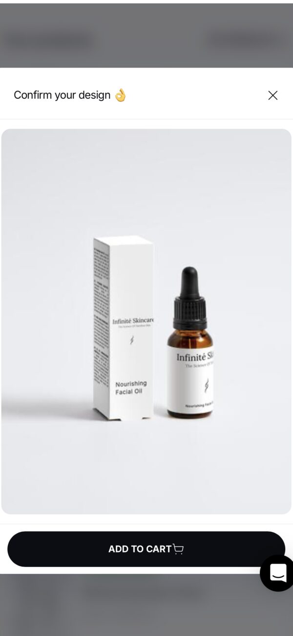 Nourishing Facial Oil  Volume 20 ml