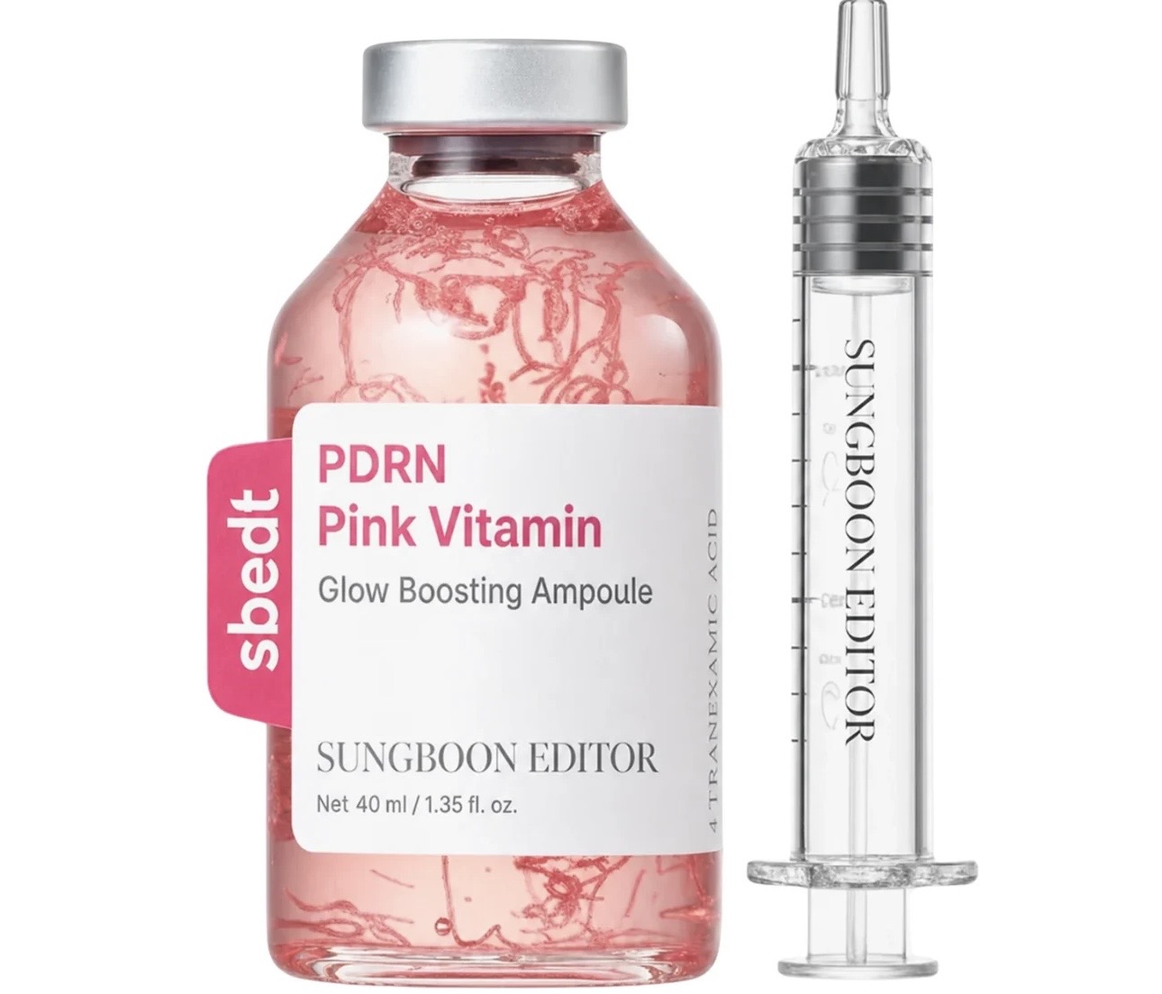 Sungboon – PDRN Pink Vitamin Glow Boosting Ampoule 40 ml